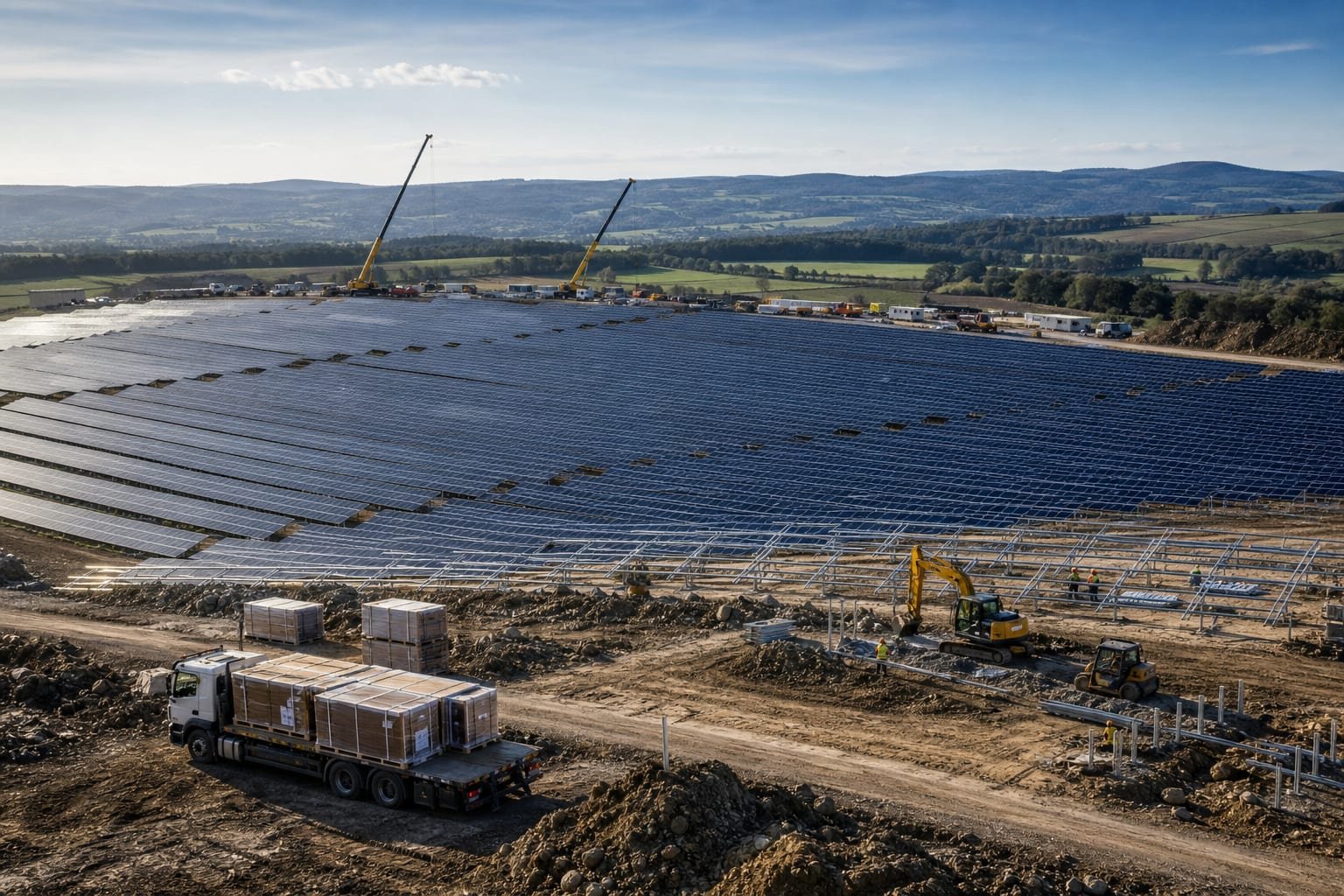 Dama Solar set to be EU's biggest solar farm at 1.24 GW