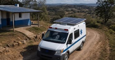 Solar ambulance proves it can power a mobile clinic