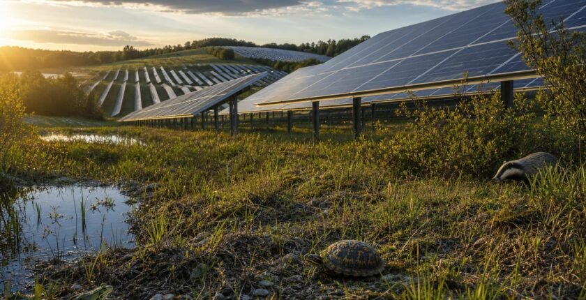 95 MW Arkansas solar farm hosts a full food chain