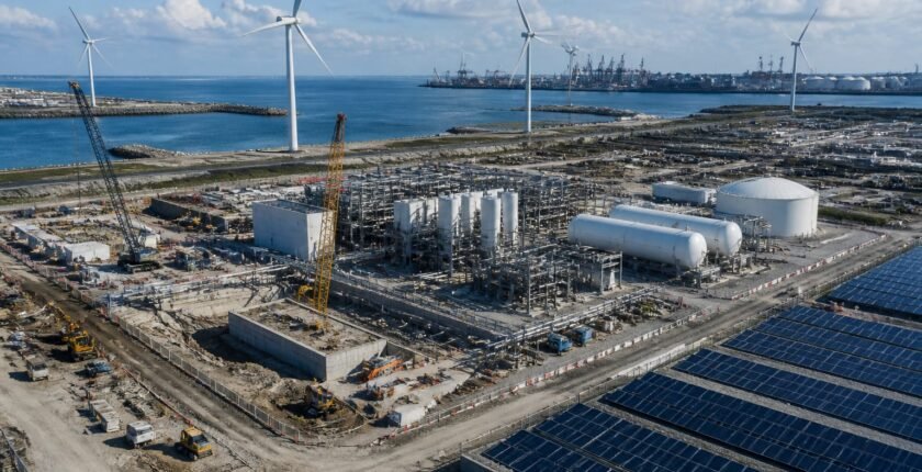 Moeve starts Onuba, 300 MW Andalusian green hydrogen plant