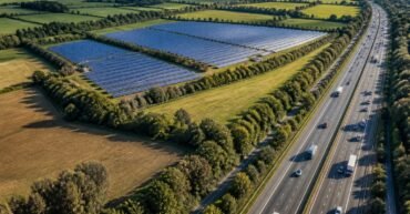 49.9MW Flaxlands solar farm approved near M4