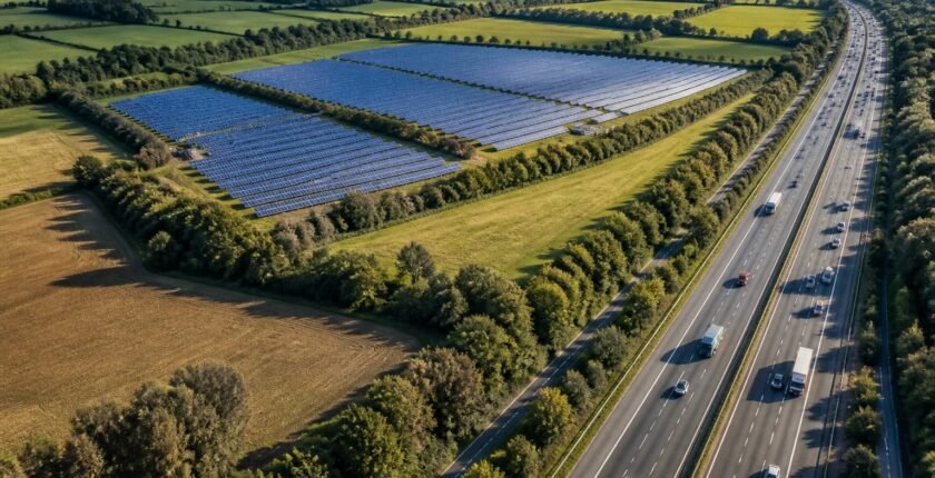 49.9MW Flaxlands solar farm approved near M4
