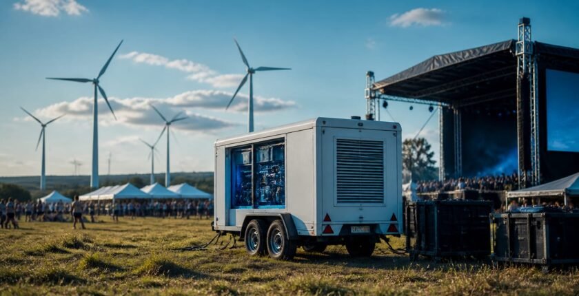 Green Hydrogen Replaces Diesel at Festivals