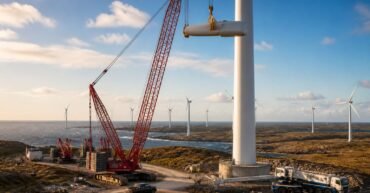 Enercon takes delivery of 1,000t Liebherr LR 11000
