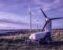 Dutch two-blade portable wind turbine for storm resilience