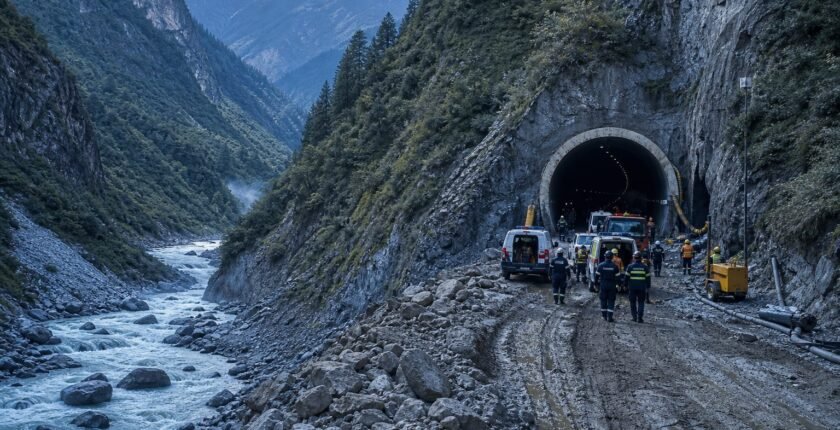 Nepali Army rescues more than 300 in Rasuwa tunnel