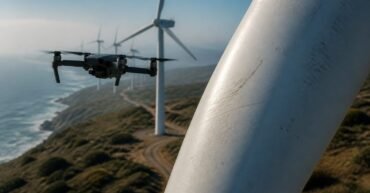 AI detects wind turbine blade damage from drone photos