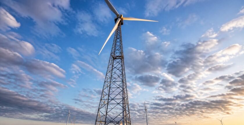 GICON Wind Turbine Jacked to 984-Foot Hub in Schipkau