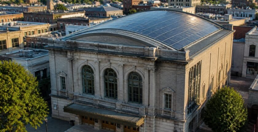 Northampton theatre plans 232 rooftop solar panels