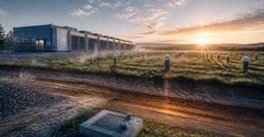 Seasonal heat storage for data center waste heat