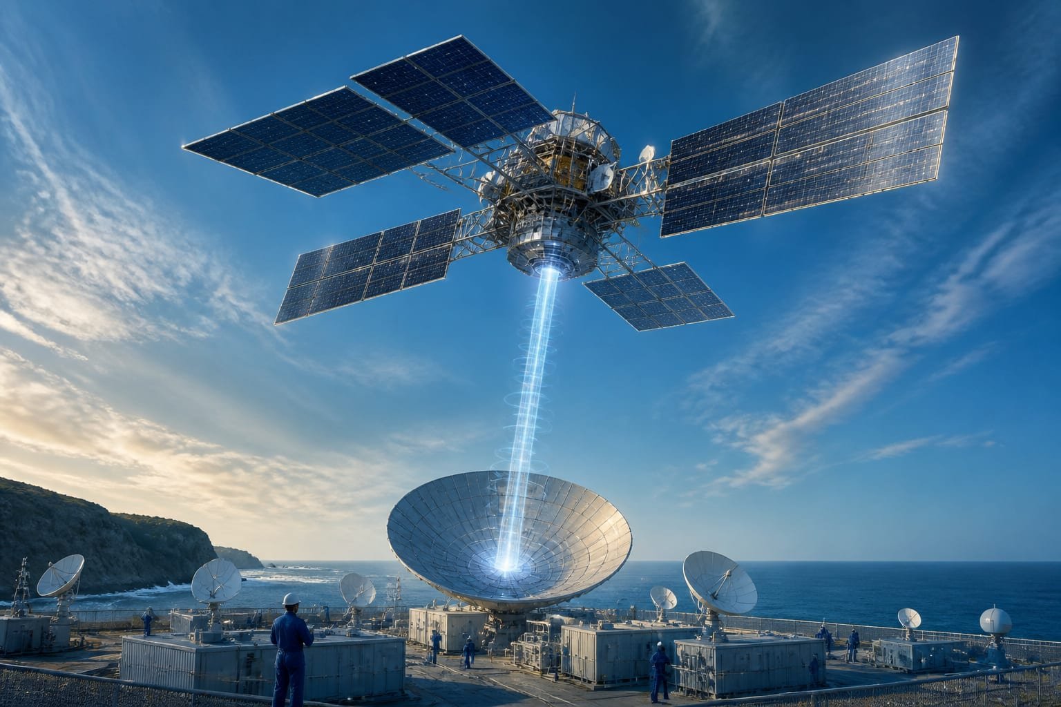 Pentagon backs space solar power startup